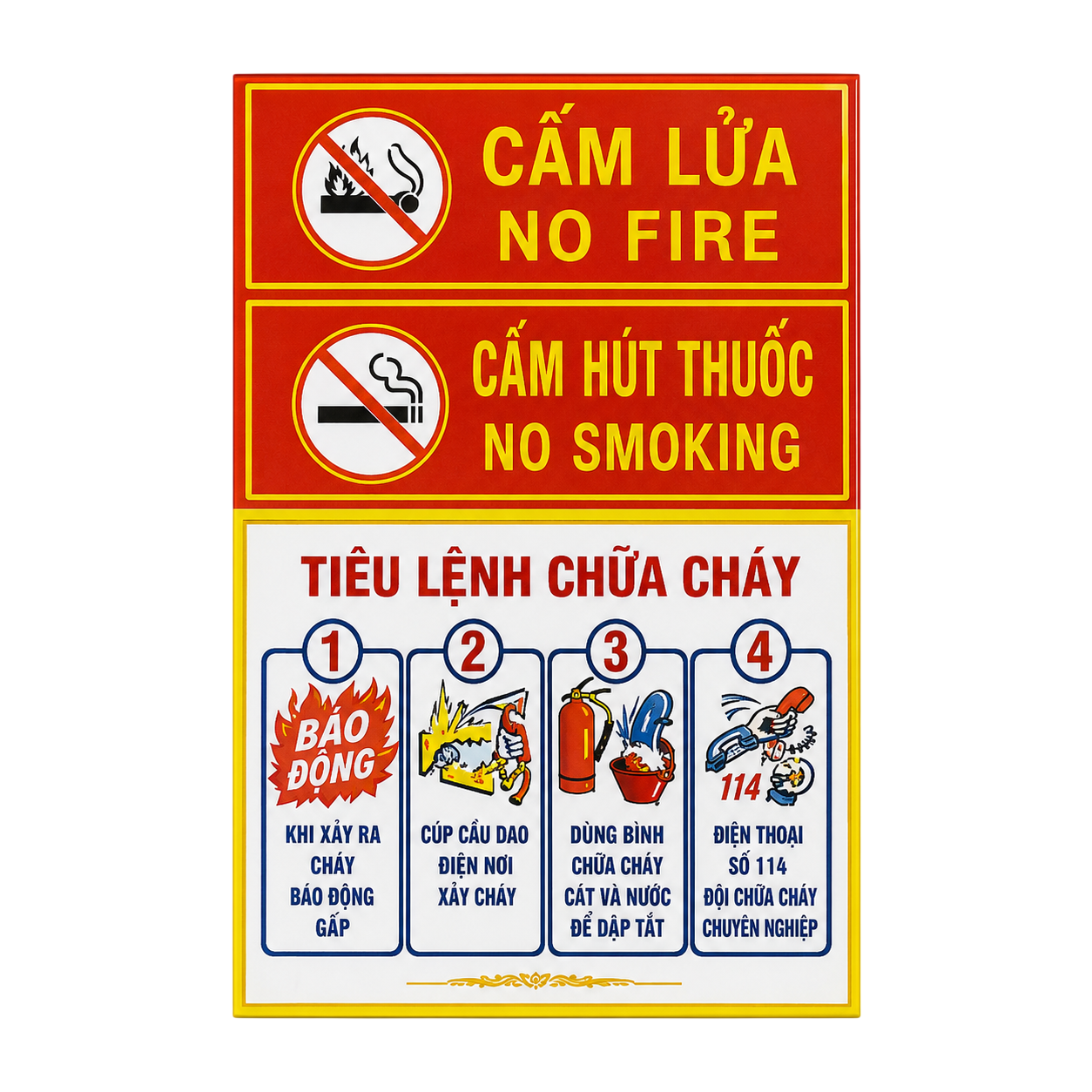 Nội quy tiêu lệnh PCCC